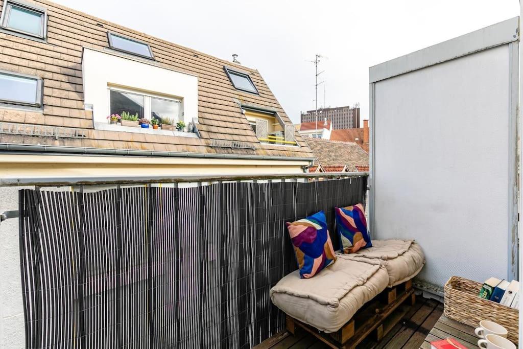 Studio Strasbourg/Gare +Balcon 外观 照片